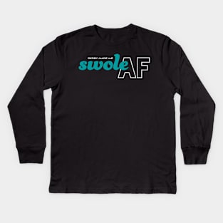 swole AF Kids Long Sleeve T-Shirt